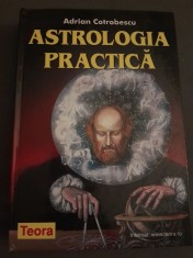 RARA Astrologia practica Adrian Cotrobescu MANUAL COMPLEX ASTROLOGIE 805 pagini CARTONATA 2000 curier gratuit