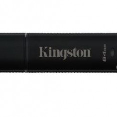 Stick USB Kingston DataTraveler 4000 G2, 64GB, USB 3.0 (Negru)
