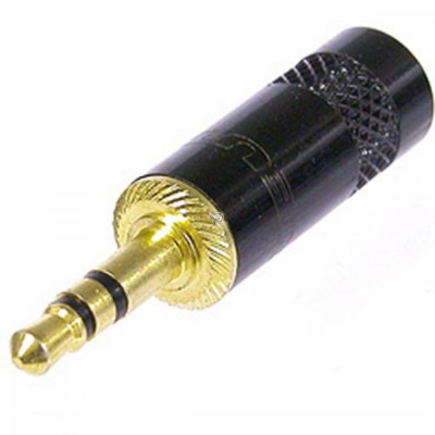 Conector JACK 3.5 mm stereo tata aurit Profesional Neutrik Rean foto