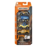 MATCHBOX SET 5 MASINUTE METALICE MBX CONSTRUCTION VII SCARA 1: 64