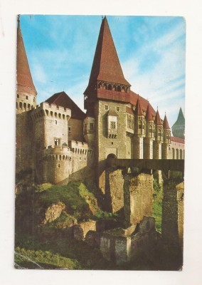 RF52 -Carte Postala- Castelul de la Hunedoara, circulata 1967 foto