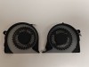 Set coolere Laptop, Dell, Vostro 15 7580, 09R5NK, DFS541105FC0T-FK0F, DFS2000054H0T-FK0D, 5V, 0.5A