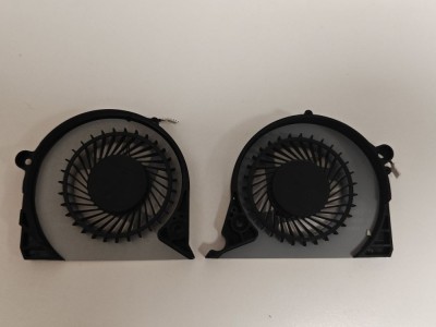 Set coolere Laptop, Dell, Vostro 15 7580, 09R5NK, DFS541105FC0T-FK0F, DFS2000054H0T-FK0D, 5V, 0.5A foto