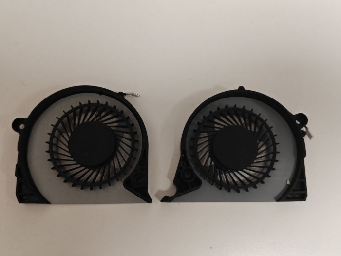 Set coolere Laptop, Dell, Vostro 15 7580, 09R5NK, DFS541105FC0T-FK0F, DFS2000054H0T-FK0D, 5V, 0.5A