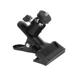 Sistem de prindere tip clips cu bila rotativa pentru camera foto DSLR, GoPro, accesorii foto, filet 1/4