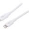 Cablu USB 2.0 Apple Lightning la USB-C 2m Alb 87W