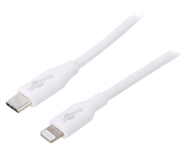 Cablu USB 2.0 Apple Lightning la USB-C 2m Alb 87W