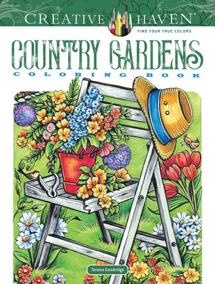 Creative Haven Country Gardens Coloring Book foto