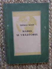 MARIO SI VRAJITORUL-THOMAS MANN foto