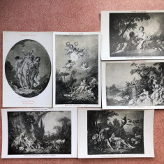 Francois Boucher - Lot carti postale Franta