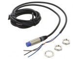 Senzor Inductiv PNP NO 8mm M12 Cablu 2m