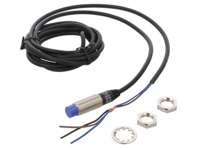 Senzor Inductiv PNP NO 8mm M12 Cablu 2m foto