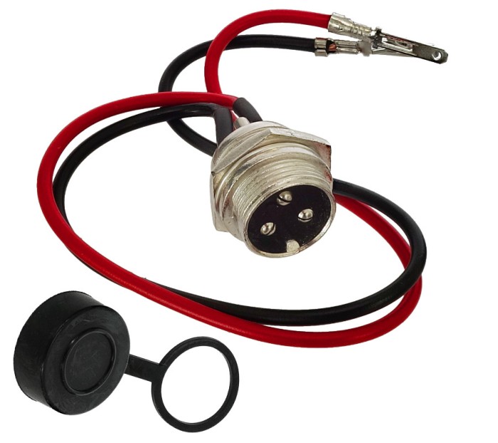 Mufa incarcare scuter electric, 2 fire, 3 pini Cod:GNIJHU004
