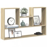 VidaXL Raft de perete, stejar sonoma, 99x15x60 cm, lemn prelucrat