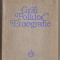 Grai Folklor Etnografie-Tache Papahagi