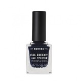 Vopsea de unghii KORRES cu efect de gel nr. 88 Albastru oțel 11ml