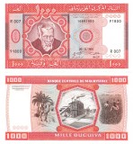 Mauritania 1000 Ouguiya 1981 P3D UNC Bancnota Straina Africa