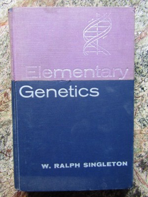 Elementary genetics - W. Ralph Singleton foto
