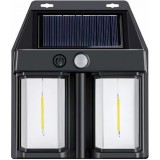 Dispozitiv Luminos LED Ornamental de Fatada, eMazing, pentru Afara, Agatat, 800mAh, 15x13x6 cm, Culoare Negru