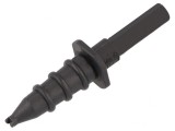 Terminal de măsurare 5A negru 4mm 1kVDC