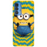 Husa compatibila cu Motorola Edge 20 Lite model Minions The Rise of Gru, Silicon, TPU, Viceversa