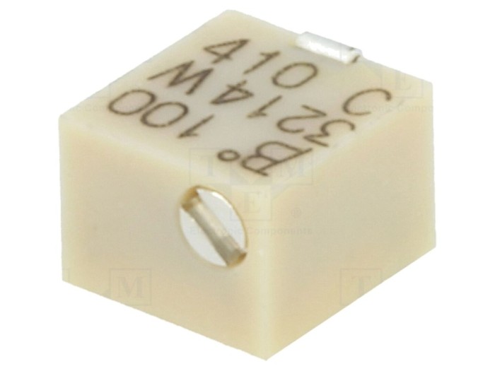 Potentiometru vertical multitură 10&Omega;