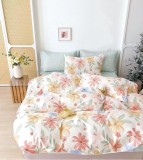 Cumpara ieftin Lenjerie pat dublu,bumbac finet,6 piese,cearceaf normal 220x240cm, cearceaf pilota 200x220cm, 2 fete de perna 50x70, 2 fete de perna 70x70-A1078