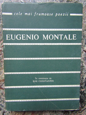 Eugenio Montale - Versuri ( CELE MAI FRUMOASE POEZII ) foto