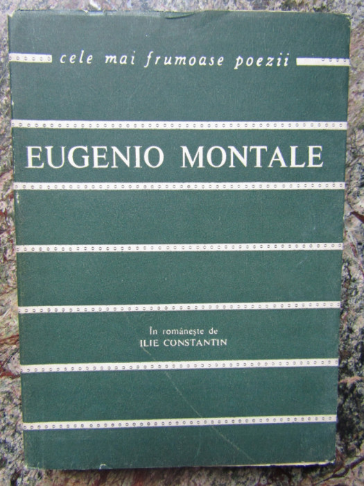 Eugenio Montale - Versuri ( CELE MAI FRUMOASE POEZII )