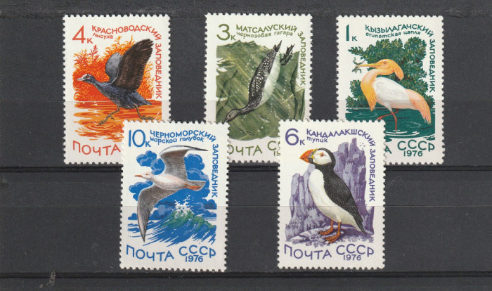 Fauna.pasari, 1976,URSS.