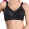Sutien dantelat fără &icirc;ntărituri si arcuri, Conte Suprema RB7020 - Nero, 90H