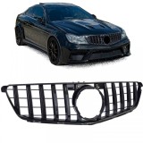 Grila sport neagra lucioasa, potrivita pentru Mercedes C-Class W204 S204 C204 Performance AutoTuning