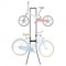 Suport depozitare 2 biciclete, Vivatechnix, de perete, 2070 x 521 x 510 mm, Negru, Inaltime reglabila