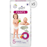 Scutece chilotel Happy Pants Junior 5, 11-18 kg, 40 buc x 5