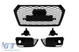 Set grila RS potrivit pentru bara frontala Audi Q5 2018&ndash;2020 versiunea ACC Performance AutoTuning