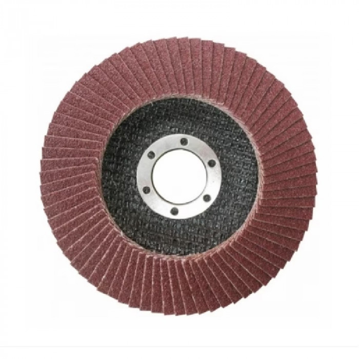 Disc lamelar de slefuit cu granulatie P100, GIDA-CRIS GC160 cu diametrul de 125