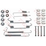 Set accesorii reparatie saboti frana Trw SFK225, parte montare : Punte spate