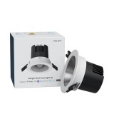 Cumpara ieftin Spot Smart LED Yeelight Mesh Downlight M2, Dimabil, 350 lm, 2700-6500K, 5W, Control vocal, WiFi, Alb