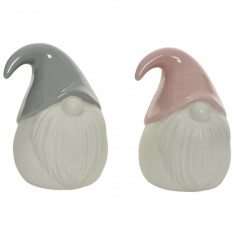 Decoratiune - LED Porcelain Gnome - mai multe culori | Kaemingk