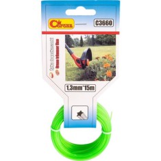Fir rezerva motocoasa, trimmer, tip stea, 1.3&nbsp;mm x 15 m, Richmann