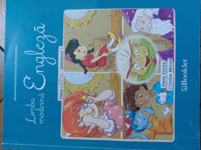 Manual engleza Booklet - cls. a III a foto