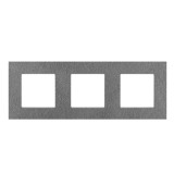 Cumpara ieftin Rama tripla Luxion din marmura gri pentru module compatibile