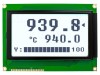Afișaj LCD grafic 240x128 FSTN NEWHAVEN DISPLAY 144x104x14,3mm albă