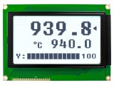 Afișaj LCD grafic 240x128 FSTN NEWHAVEN DISPLAY 144x104x14,3mm albă