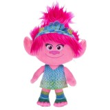 Jucarie Plus Trolls 3 Poppy 25.5cm, Multicolor, Fete/Baieti, 1 an+, Personaj Film, Plus Moale