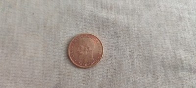 VAND MONEDA ANIVERSARA 20 LEI 1906 - CAROL I - AUR foto