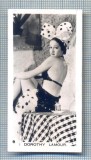 79 MINIFOTO, RECLAMA SEXY DIN PACHET DE TIGARI INTERBELIC - DOROTHY LAMOUR