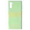 Husa Silicon Verde Samsung Galaxy Note 10, High Copy, Protectie Premium