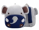 Cumpara ieftin Ghiozdan Gradinita pentru Copii prescolari WePro Store, Model Elefant, plus, 26x24x10