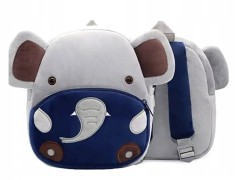 Ghiozdan Gradinita pentru Copii prescolari WePro Store, Model Elefant, plus, 26x24x10